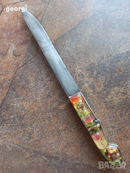 стар български нож ръчна изработка , снимка 1