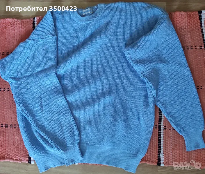 Два еднакви сини пуловери, снимка 1