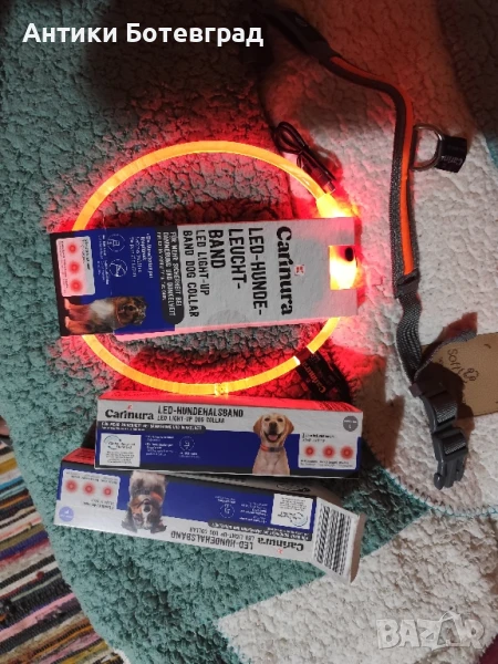Светещи каишки за куче , снимка 1