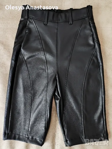 Къс кожен клин ALESSA, XS размер , снимка 1