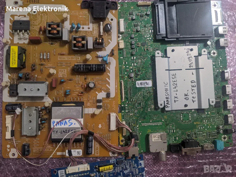 Panasonic TX-L42E5E на части: TNPH0993 1A  и захр. TNPA5608[2]P , снимка 1