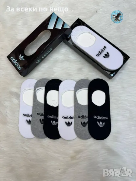 Adidas Чорапи За Маратонки Адидас - Различни Цветове Код E164, снимка 1