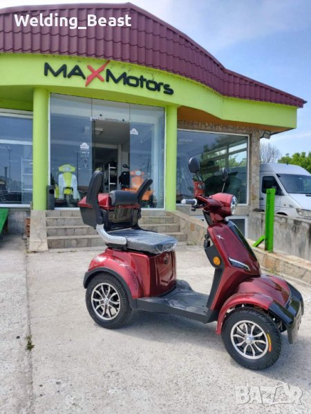 Електрическа Четириколка Famozna LUX 1500W/60V/20Ah - Червена , снимка 1