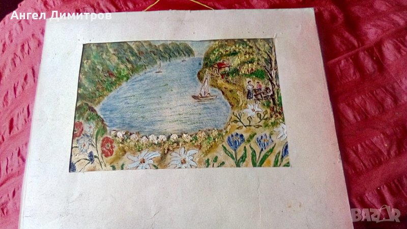 Хлебаров маслена картина , снимка 1