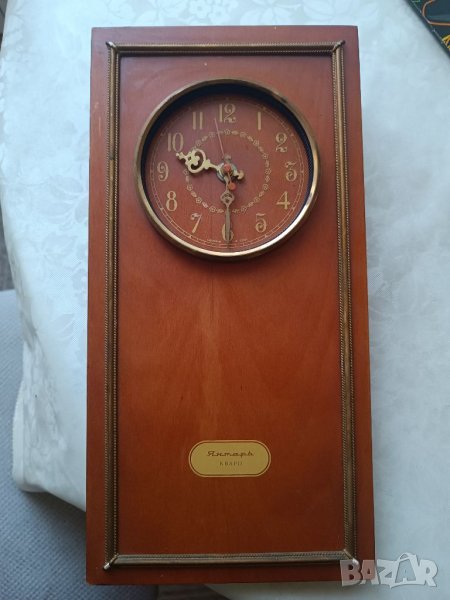 Стенен часовник Янтар , снимка 1