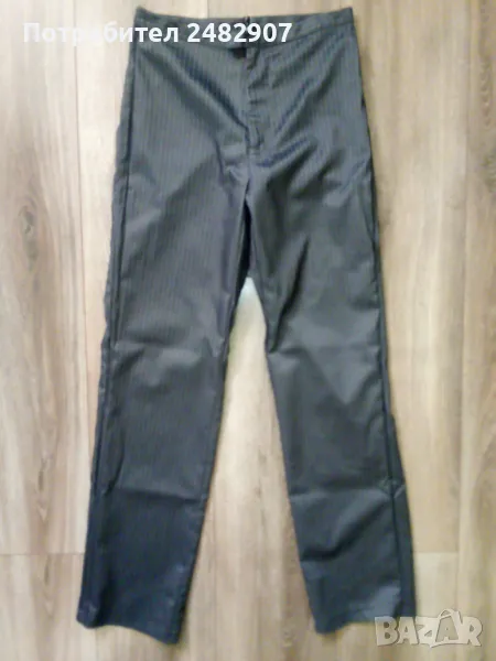 Дамски панталон - сатен, снимка 1