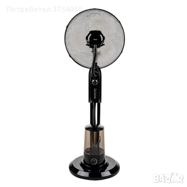 Вентилатор с водна мъгла 16", 75W, таймер, мехн. упр-е, снимка 1
