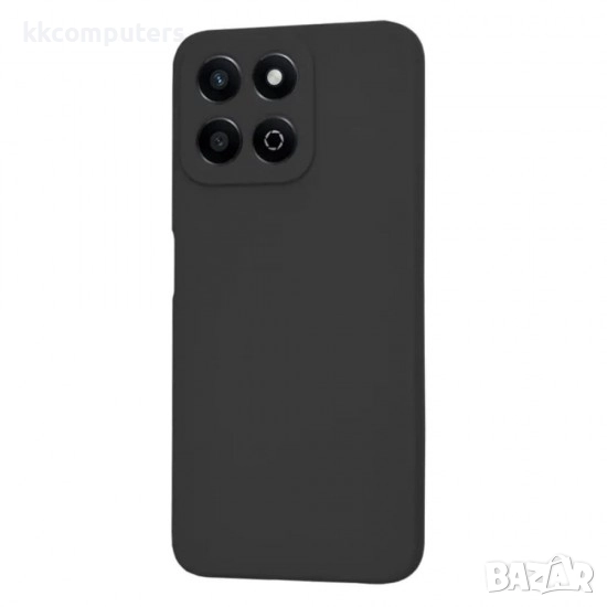 Силиконов кейс iPaky матиран, За Motorola Edge 60 Fusion/Edge 60 5G, Черен, снимка 1