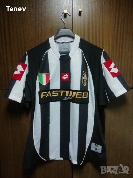 Juventus Lotto Vintage 2002 2003 оригинална тениска фланелка Ювентус размер М, снимка 1