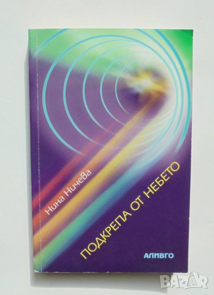 Книга Подкрепа от небето - Нина Ничева 2003 г., снимка 1