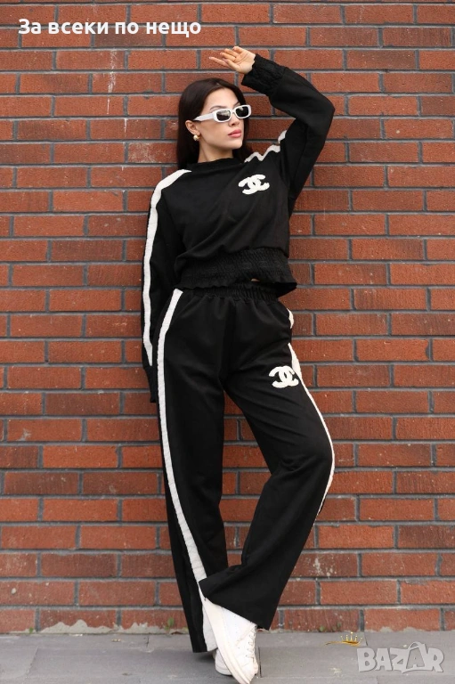 Chanel Дамски Спортен Комплект🔝Дамски Спортен Екип Щанел - Налични Различни Цветове Код SK574, снимка 1