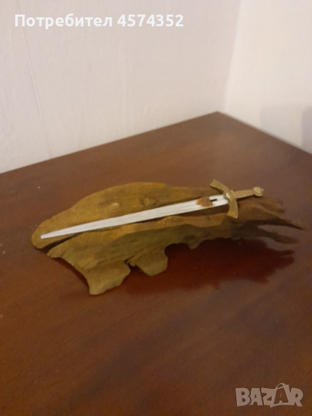 нож за писма с поставка, снимка 1