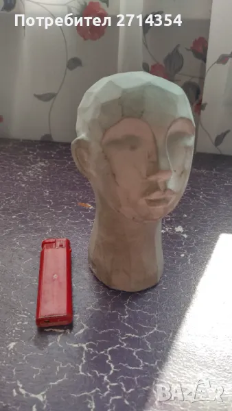 Гипсова глава , снимка 1