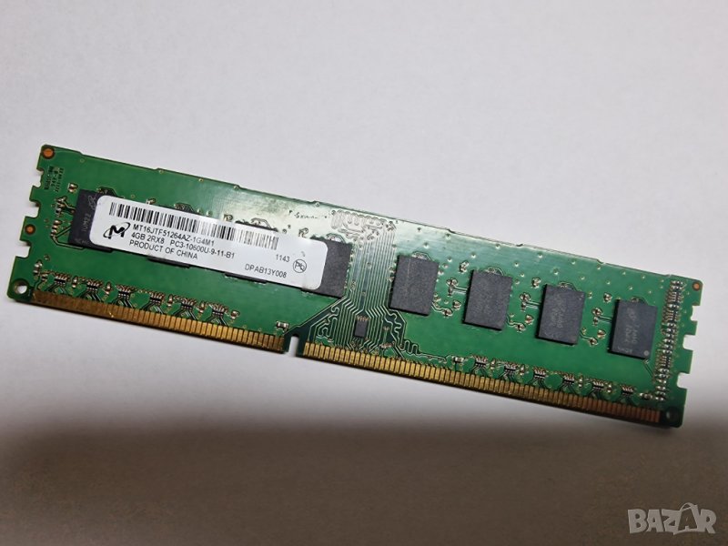 4GB DDR3 1333Mhz Micron Ram Рам Памети за компютър с 12 месеца гаранция!, снимка 1