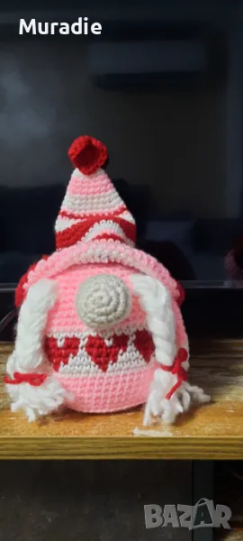 гном от плюшена прежда, снимка 1