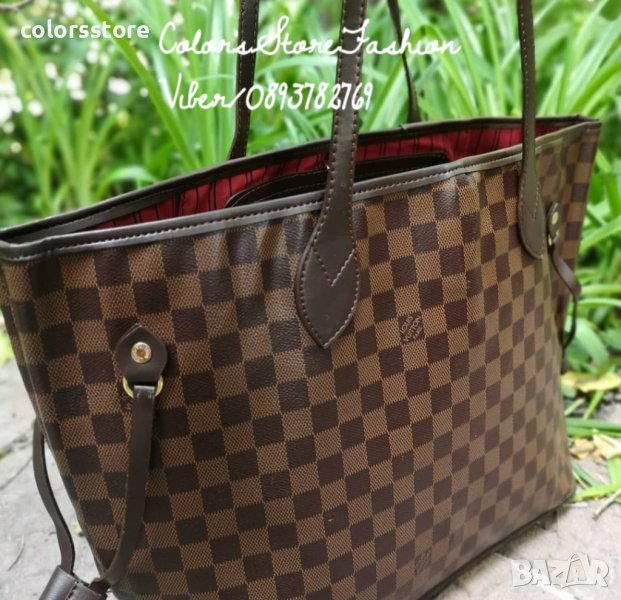 Луксозна чанта Louis Vuitton Neverfull  код14 L, снимка 1