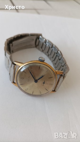 Часовник РАКЕТА Raketa руски механичен позлатен, снимка 1