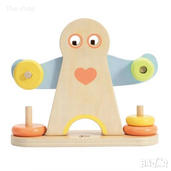 Забавна дървена играчка за сръчност и координация - Херкулес (004), снимка 1