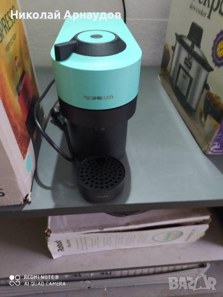 Еспресо машина Nespresso by Krups Vertuo Pop XN920510,, снимка 1