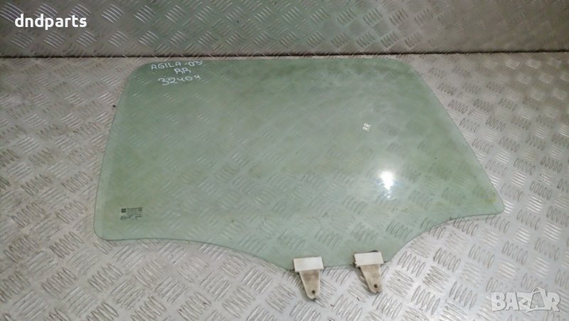 Странично стъкло Opel Agila 2003г.(задно дясно)	, снимка 1