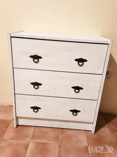 Дървен скрин Ikea Rast винтидж стил, снимка 1