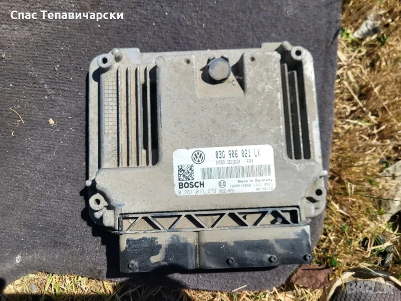 Продавам компютър за сеат леон 1.9 дизел 2007г. 03G 906 021 LK , снимка 1