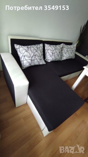 Ъглов диван, разтегателен , снимка 1