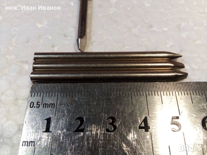 Медни човки за поялници с диаметър 4мм и дължина 55мм, снимка 1