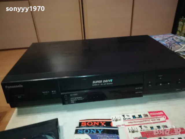 PANASONIC NV-HV61EG HIFI STEREO VIDEO-ВНОС SWISS 16022518188LNWC, снимка 7 - Плейъри, домашно кино, прожектори - 49154765