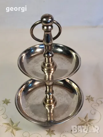 двуетажно иноксово плато 6/5, снимка 2 - Аксесоари за кухня - 49324556