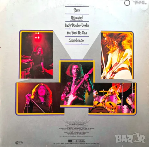 Грамофонна плоча Deep Purple ‎– Made In Europe, снимка 2 - Грамофонни плочи - 55932160