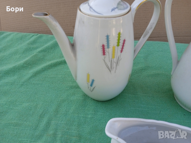 Стари порцеланови чайници и сосиера, снимка 5 - Аксесоари за кухня - 36242551