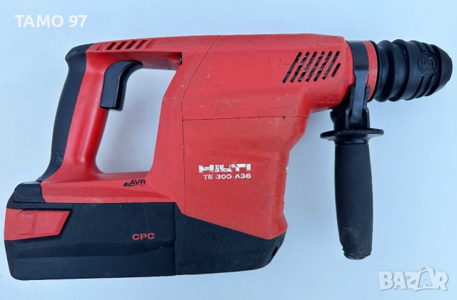 Hilti TE 300-A36 - Акумулаторен къртач 2x36V 5.2Ah перфектен!, снимка 3 - Други инструменти - 52250712