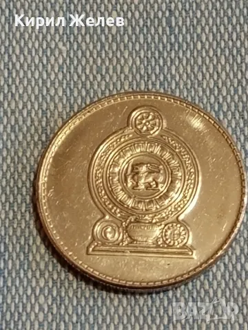 Две монети 1 рупия 2002г. Шри Ланка - 1 гулден 1970г. Недерландия За КОЛЕКЦИЯ 26365, снимка 3 - Нумизматика и бонистика - 48664289