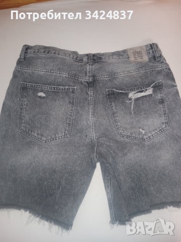 Мъжки дънки BERSHKA, снимка 2 - Къси панталони - 40702804