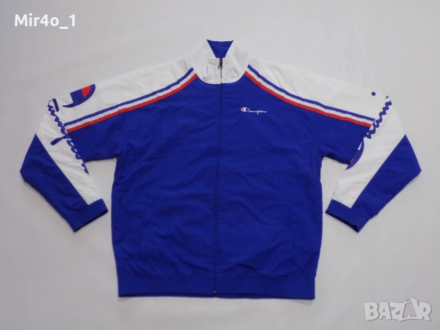 горнище champion vintage retro яке анорак ветровка худи суичър блуза елек екип мъжко оригинално S