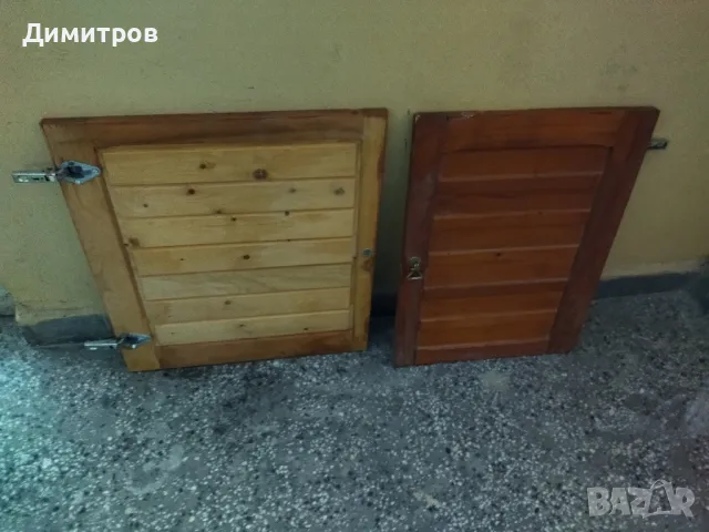 Дървени вратички и чекмеджета 