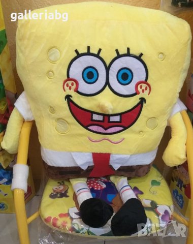 50см! Голяма плюшена играчка на Спондж Боб Квадратни гащи (SpongeBob SquarePants)