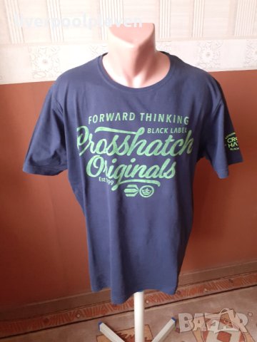 👉Crosshatch Original ХL ефектна, снимка 5 - Тениски - 42072681