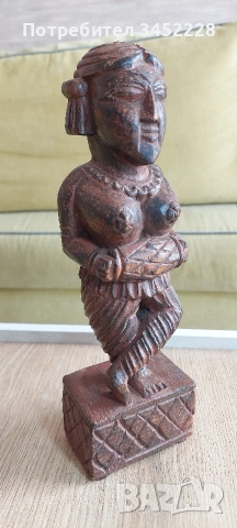 дърворезба за ценители височина 27см , снимка 2 - Декорация за дома - 53826036