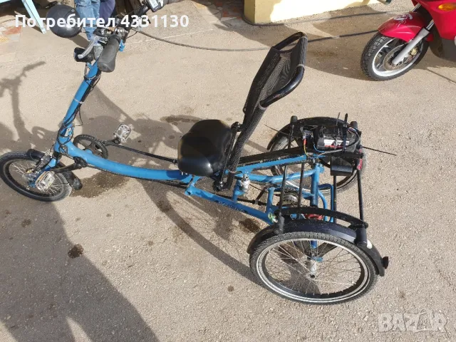 триколка Phautec електрически велосипед 