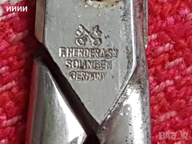 Ножица SOLINGEN , снимка 4 - Антикварни и старинни предмети - 52883216