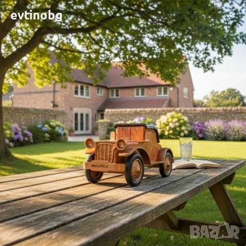 Bluetooth радио колонка A9, 5W, 1500mAh — стилен дървен дизайн, снимка 6 - Bluetooth тонколони - 53781257