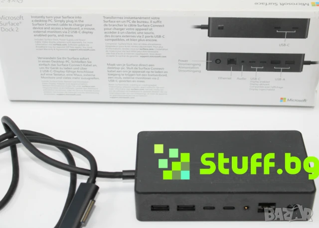 Докинг станция Microsoft Surface Dock 2, снимка 4 - Лаптоп аксесоари - 51271701
