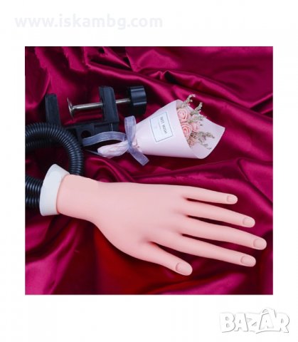 СИЛИКОНОВА, УЧЕБНА РЪКА ЗА МАНИКЮР - КОД 3170, снимка 7 - Педикюр и маникюр - 33888604