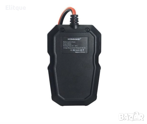 Тестер за автомобилен акумулатор KW210, снимка 3 - Друга електроника - 52839307