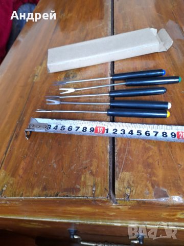 Стари вилици за Фондю #3, снимка 5 - Антикварни и старинни предмети - 34579995