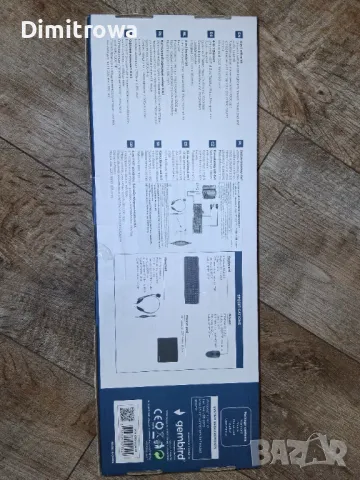 Комплект 4 в 1 Gembird клавиатура/мишка/слушалки/подложка за мишка, снимка 8 - Клавиатури и мишки - 49122147