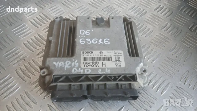Toyota Yaris 1.4 D4D 2006 0281012322 89661-0D450 Yaris (2005-2013)