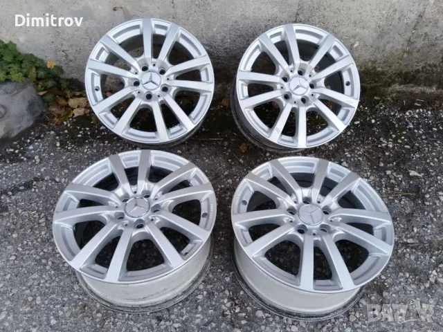 Лети джанти 17 цола 5х112 7.5J ET53 Mercedes ML, Шкода, Сеат, Ауди, снимка 5 - Гуми и джанти - 48094819